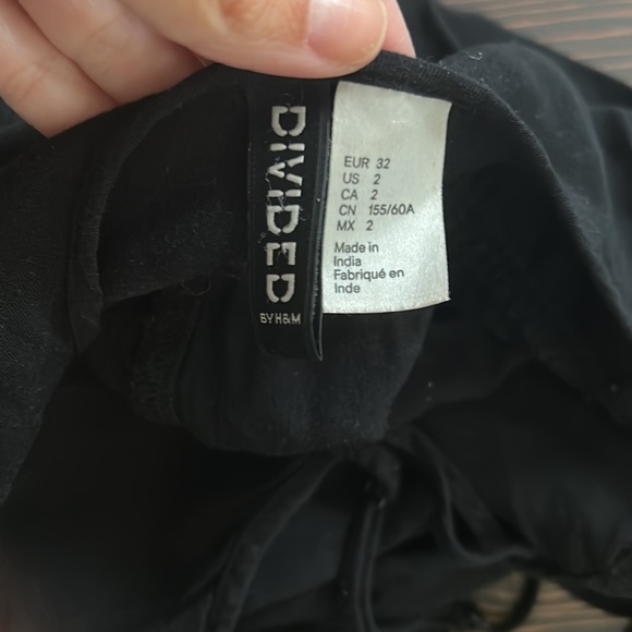 Black Divided by H&M size 2 romper - Picture 4 of 5